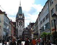 Martinstor - Toegangspoort tot Freiburg