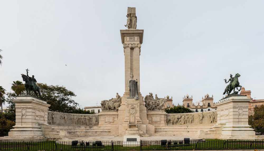 Monument voor de Grondwet van 1812 - monumento de las Cortes