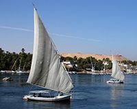 Promenade en bateau sur le Nil (Felouque)