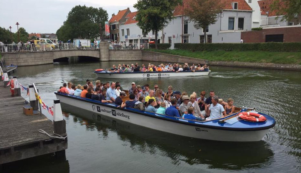 Rondvaart Middelburg op de grachten