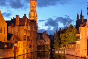 Boottocht of rondvaart op de Brugse reien in Brugge